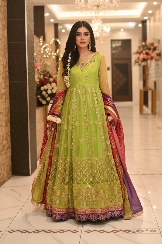 Mehndi dress